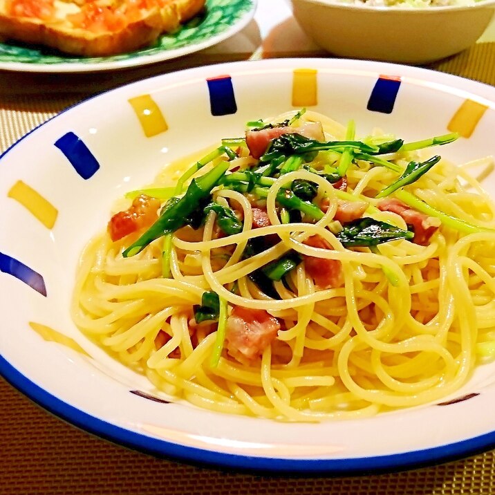 ルッコラとベーコンのパスタ レシピ 作り方 By メリッコ 楽天レシピ ルッコラとベーコンのパスタ レシピ 作り方 By メリッコ 楽天レシピ